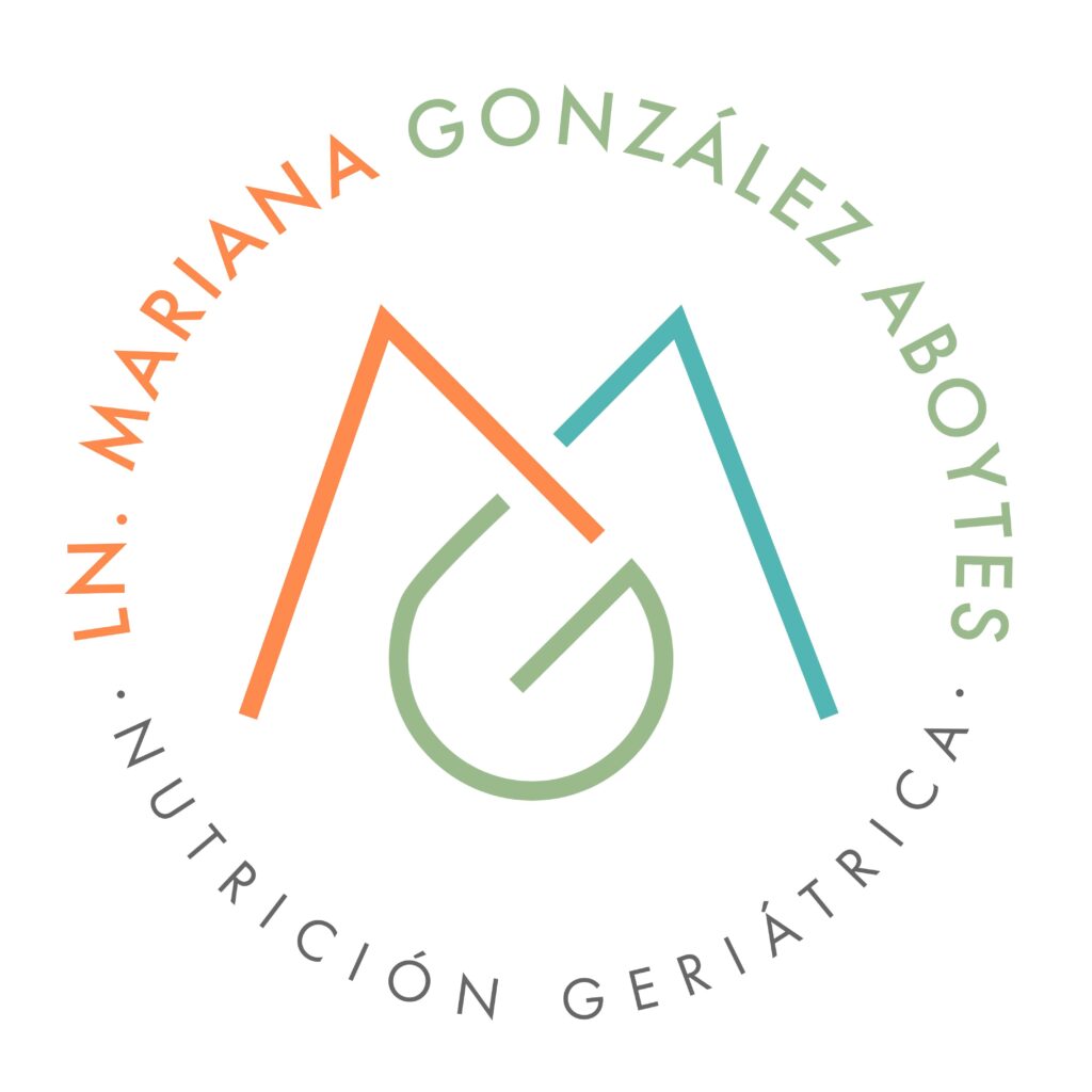 logo nutriologa para adulto mayor